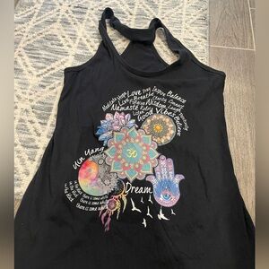 Women's yoga Graphic Tank Top